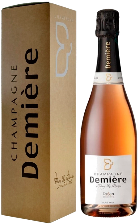 Demiere Divin Rose Brut Champagne AOC (gift box)