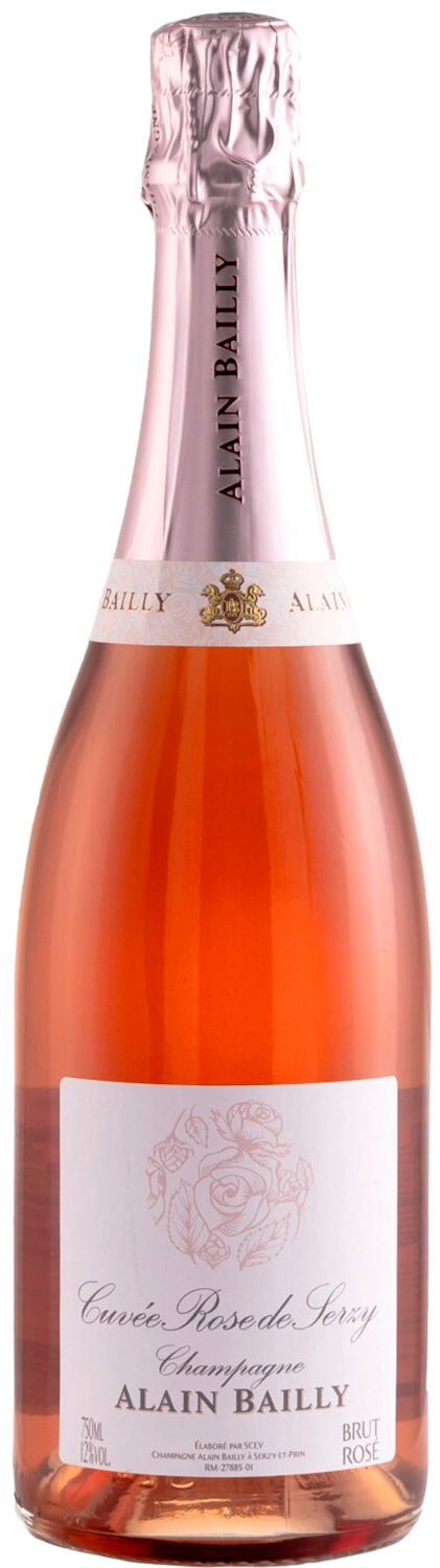 Alain Bailly Cuvee Rose De Serzy Brut Champagne AOC