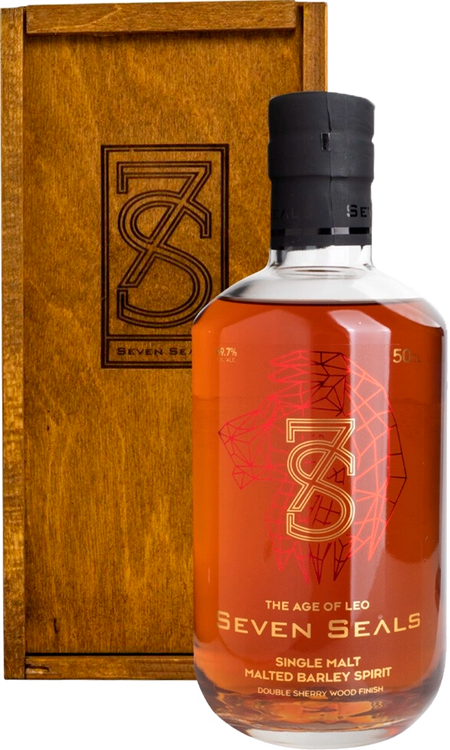 Seven Seals Zodiac The Age of Leo Single Malt Whisky (gift box)