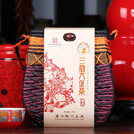 500 г 2019 Guangxi Wuzhou Six Fort Tea