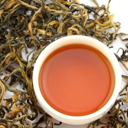 2*250 г / всего 17,6 унций Высшего Юньнаньского черного чая Fengqing DianHong листовой чай Default Title