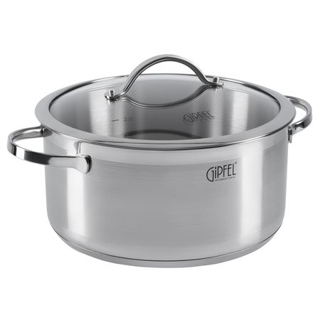 Кастрюля из нержавеющей стали Gipfel Victory 1369 24 см47 л 6990₽