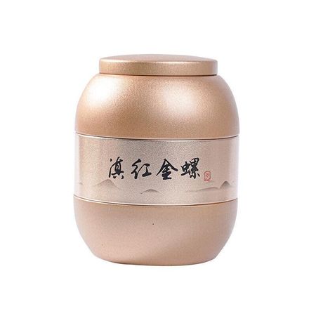 350 г/банка чая Fengqing с цветочно-фруктовым ароматом и золотой улиткой Дянь Хун (два листа)