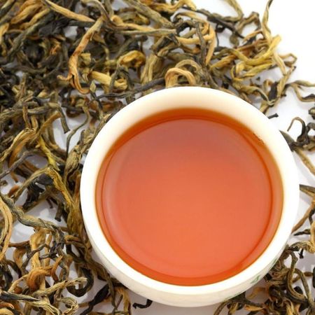 2*250 г / всего 17,6 унций Высшего Юньнаньского черного чая Fengqing DianHong листовой чай