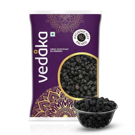 Целые засахаренные ягоды черники Vedaka - 1 кг | Без консервантов