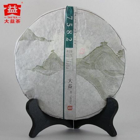 2023 Yunnan Menghai Dayi TAETEA 7582 Классический сырой чай Пуэр Чай Пуэр357г/12.59унц.