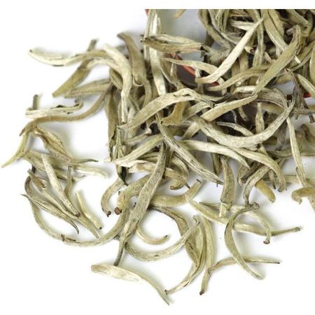 100 г белого чая Silver Needle - Байхао Иньчжэнь Silver Tips листовой белый чай