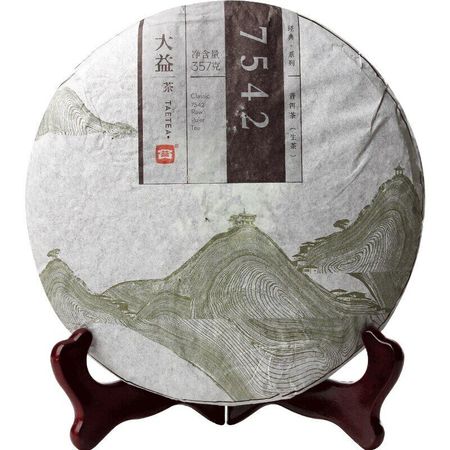 2014 TAETEA 7542 Чай Пуэр Шен партия 1401 Чай Пуэр Дайи сырой 357г