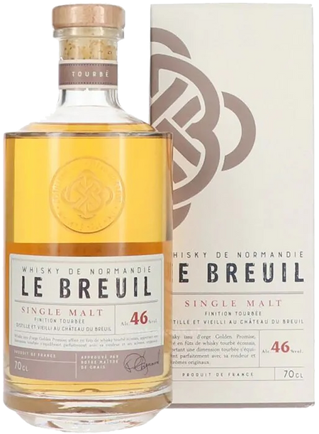 Le Breuil Single Malt Finiton Tourbee (gift box)