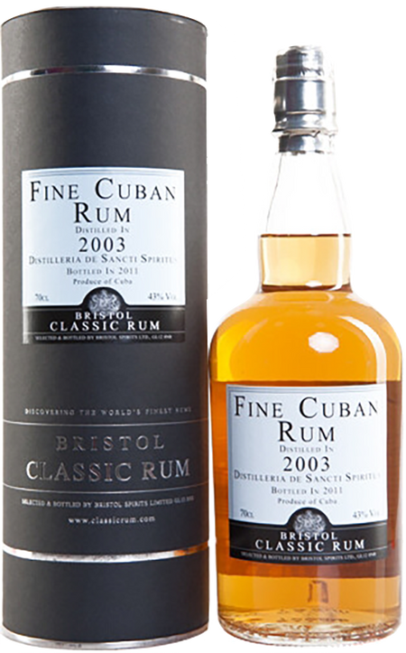 Bristol Classic Rum Fine Cuban Rum 2003 (gift box)