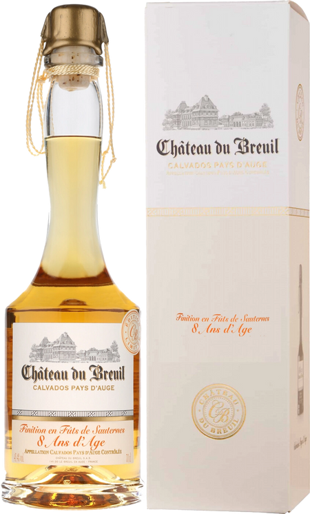 Chateau du Breuil Finition en Futs de Sauternes Pays d'Auge AOC 8 Ans (gift box)