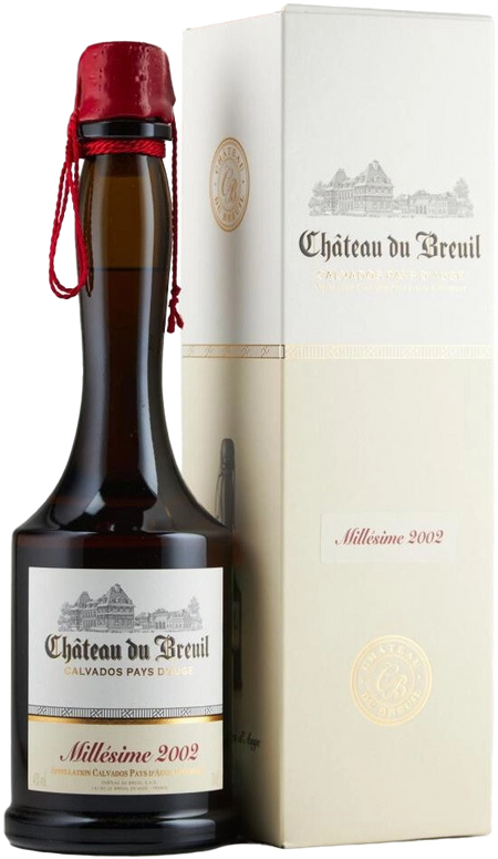 Chateau du Breuil Pays d'Auge AOC Millesime 2002 (gift box)