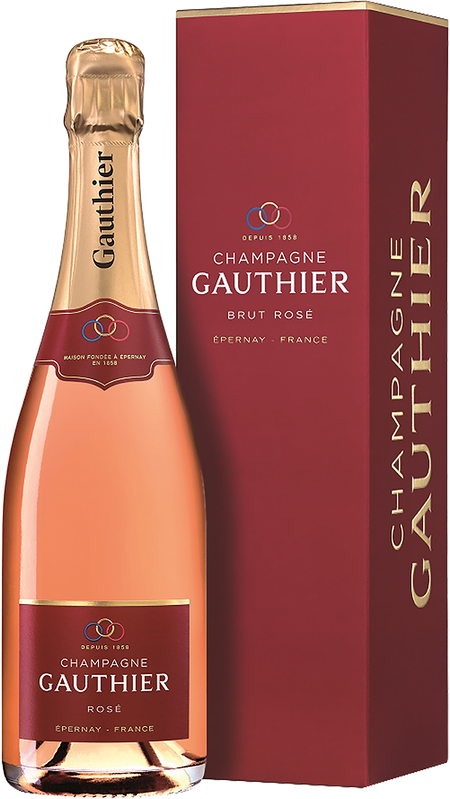 Gauthier Rose Champagne AOC Maison Burtin (gift box)