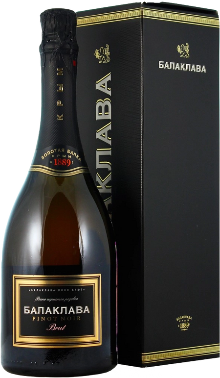 Balaklava Pinot Noir Brut Rose Crimea Zolotaya Balka (gift box)