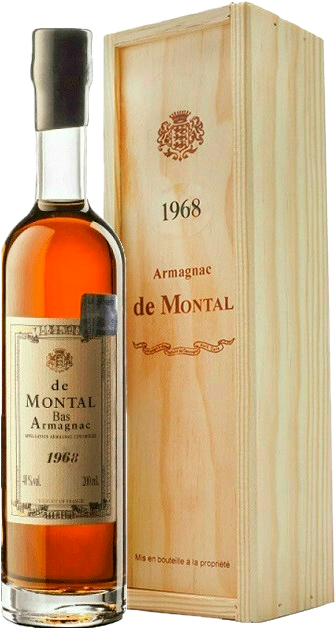 Armagnac de Montal 1968 Bas Armagnac (gift box)