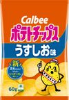 [Картофельные чипсы] Картофельные чипсы Calbee со вкусом Light 60 г x 12 пакетиков Закуски Закуски