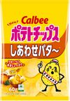 [Картофельные чипсы] Картофельные чипсы Calbee со вкусом масла Happiness ~ 60 г x 12 пакетиков Закуски Закуски