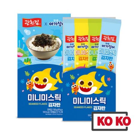 [pingfong] хлопья водорослей детеныша акулы 15 палочек 15 sticks (1 box)
