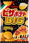 [Пицца Картофель] Calbee Pizza Potato BIG 130 г x 12 пакетов Закуски Сладости Закуски Большая емкость Хлопья со вкусом сыра