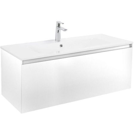 Тумба под раковину Art Max Latina 100 AM-Latina-1000-1C-SO-BM подвесная Белая матовая 43843₽