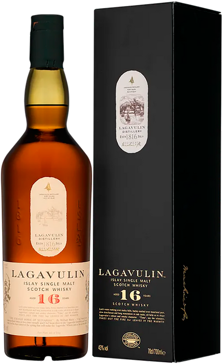 Lagavulin Islay Single Malt Scotch Whisky 16 Years Old (gift box)