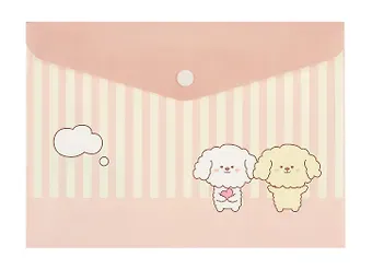 Папка-конверт А5 на кнопке "Kawaii. Щенки"