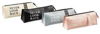 Пенал-косметичка "Never look back", ПВХ
