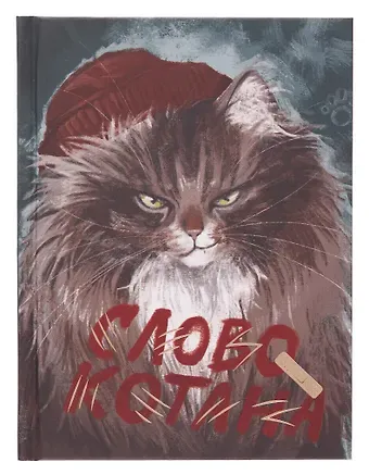 Ежедневник недат. А6+ 112л "Слово котана" тв.переплет, мат.лам, карт.обл, тисн.фольгой, офсет