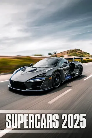 Календарь 2025г 370*560 "Supercars (Суперкары)" настенный, на спирали