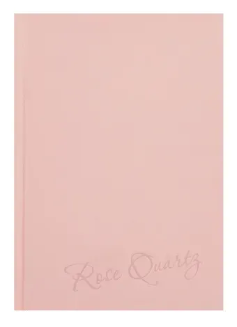 Ежедневник недат. А5 128л. "Rose Quartz" 7БЦ, мат.лам, блинт.тисн, тонир.блок