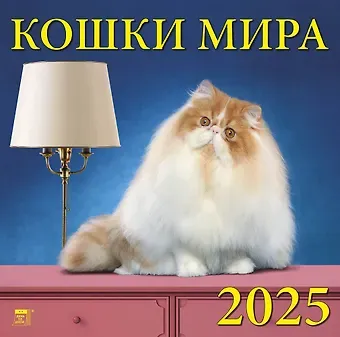 Календарь 2025г 300*300 "Кошки мира" настенный, на скрепке