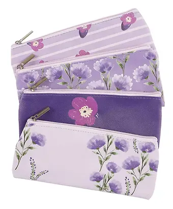 Пенал-косметичка "Lavender" плоская, с подкладом, ассорти, Yoi