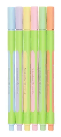 Ручки капиллярные 06цв "Line-Up Pastel" 0,4 мм, SCHNEIDER