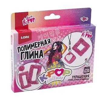Полимерная глина. Украшения K-POP "Яркий образ"