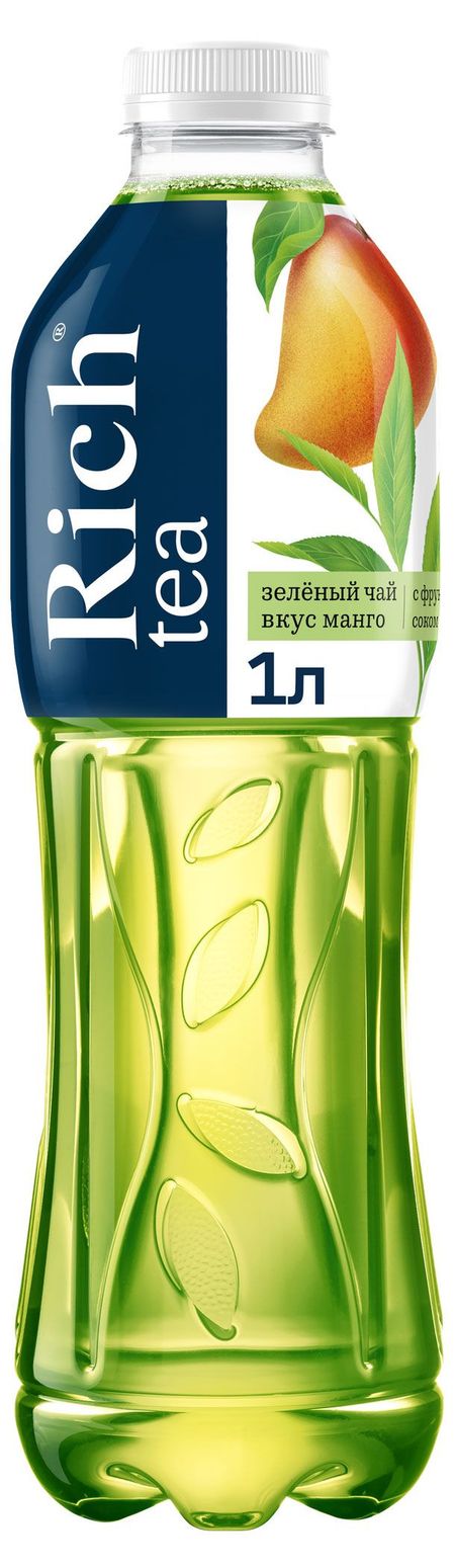 Чай зеленый Rich tea Манго, 1 л