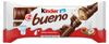 Вафли Kinder Bueno покрытые молочным шоколадом с молочно-ореховой начинкой, 43 г