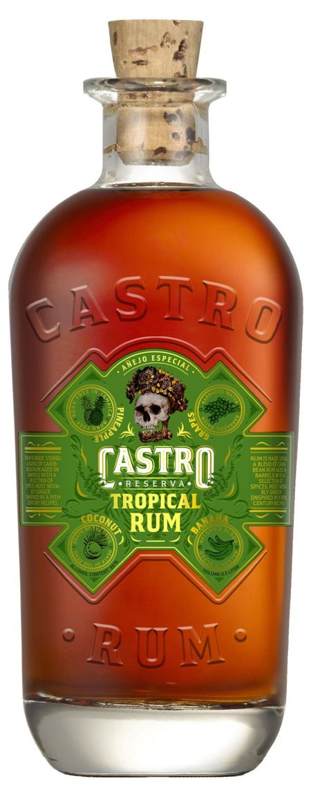 Ром Castro Tropical Россия, 0,5 л