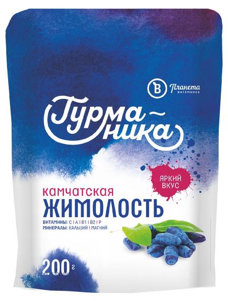 Жимолость целая Планета Витаминов Гурманика Камчатская замороженная, 200 г