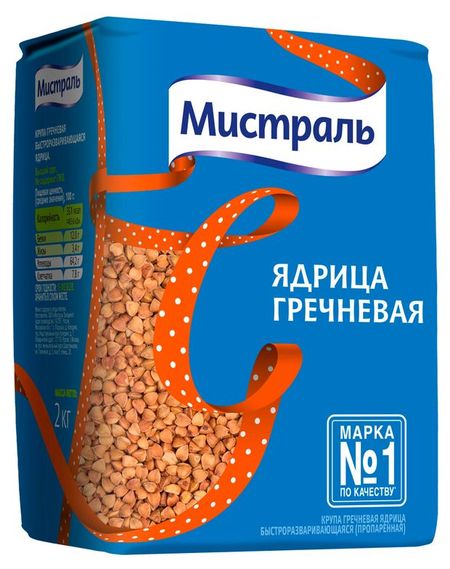 Гречка Мистраль, 2 кг