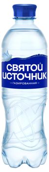 Вода питьевая Святой Источник с газом, 500 мл