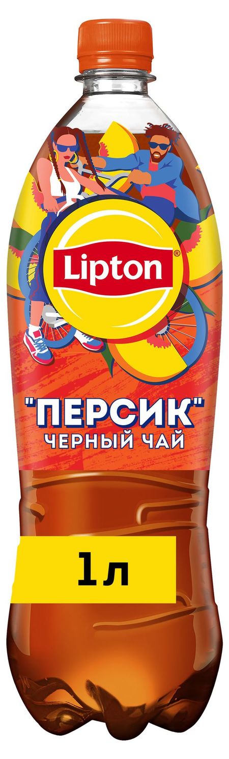 Чай холодный Lipton Персик, 1 л