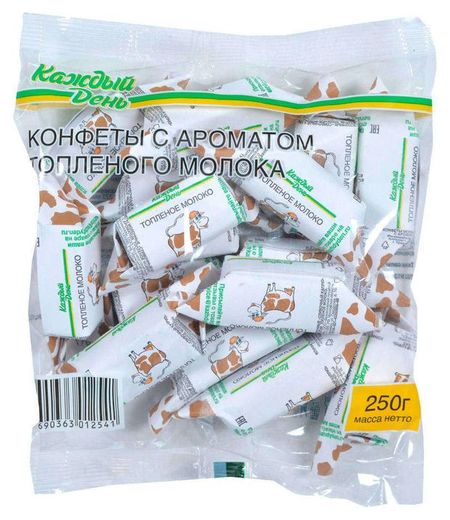 Конфеты молочные Каждый день, 250 г