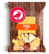 Сыр полутвердый Гауда АШАН Красная птица 45% БЗМЖ, 200 г