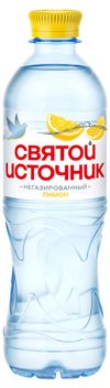 Вода питьевая Святой Источник с соком лимона, 500 мл