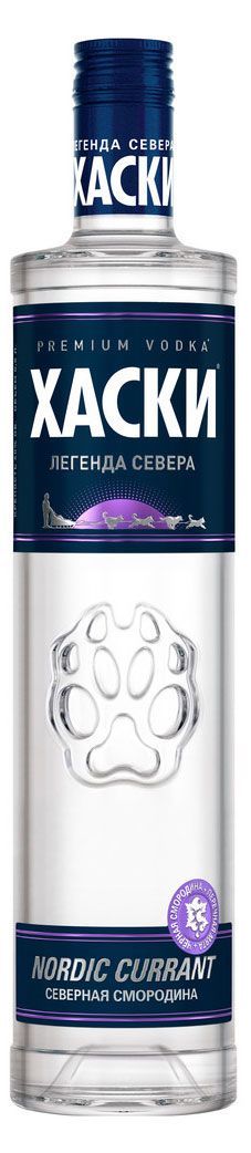 Водка Хаски Северная смородина Россия, 0,5 л
