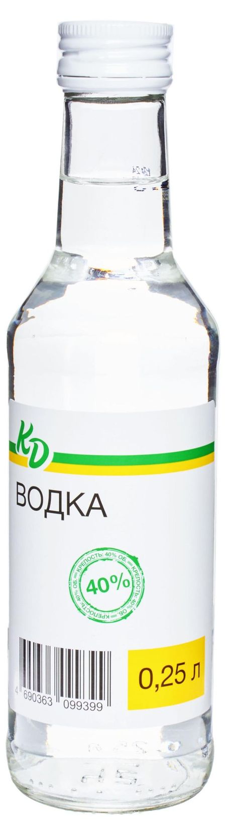 Водка Каждый день Россия, 0,25 л