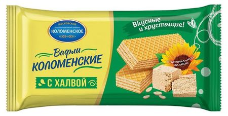 Вафли Коломенское с халвой, 200 г