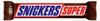 Батончик шоколадный Snickers Super с карамелью арахисом и нугой, 80 г