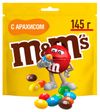 Конфеты M&amp;M's Драже драже с арахисом и молочным шоколадом для компании, 145 г