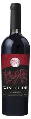 Вино Wine Guide Изабелла столовое красное полусладкое Россия, 0,75 л
